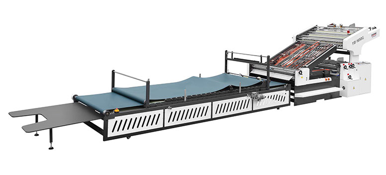 YB-1650G Automatic High Speed Laminator For corrugated paper to corrugated paper