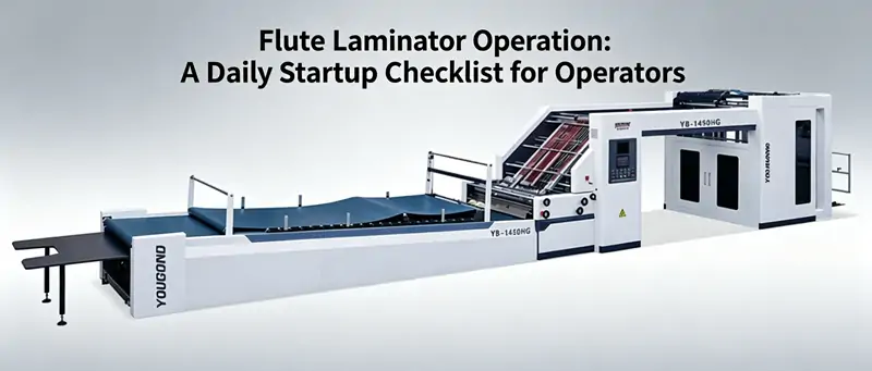 automatic flute laminator carton lamination machine